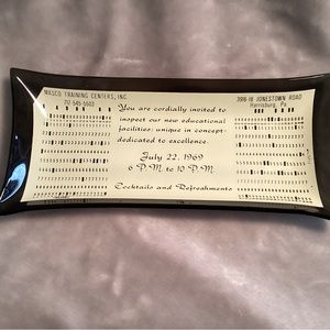 Tip tray Masco Training Center, Harrisburg PA